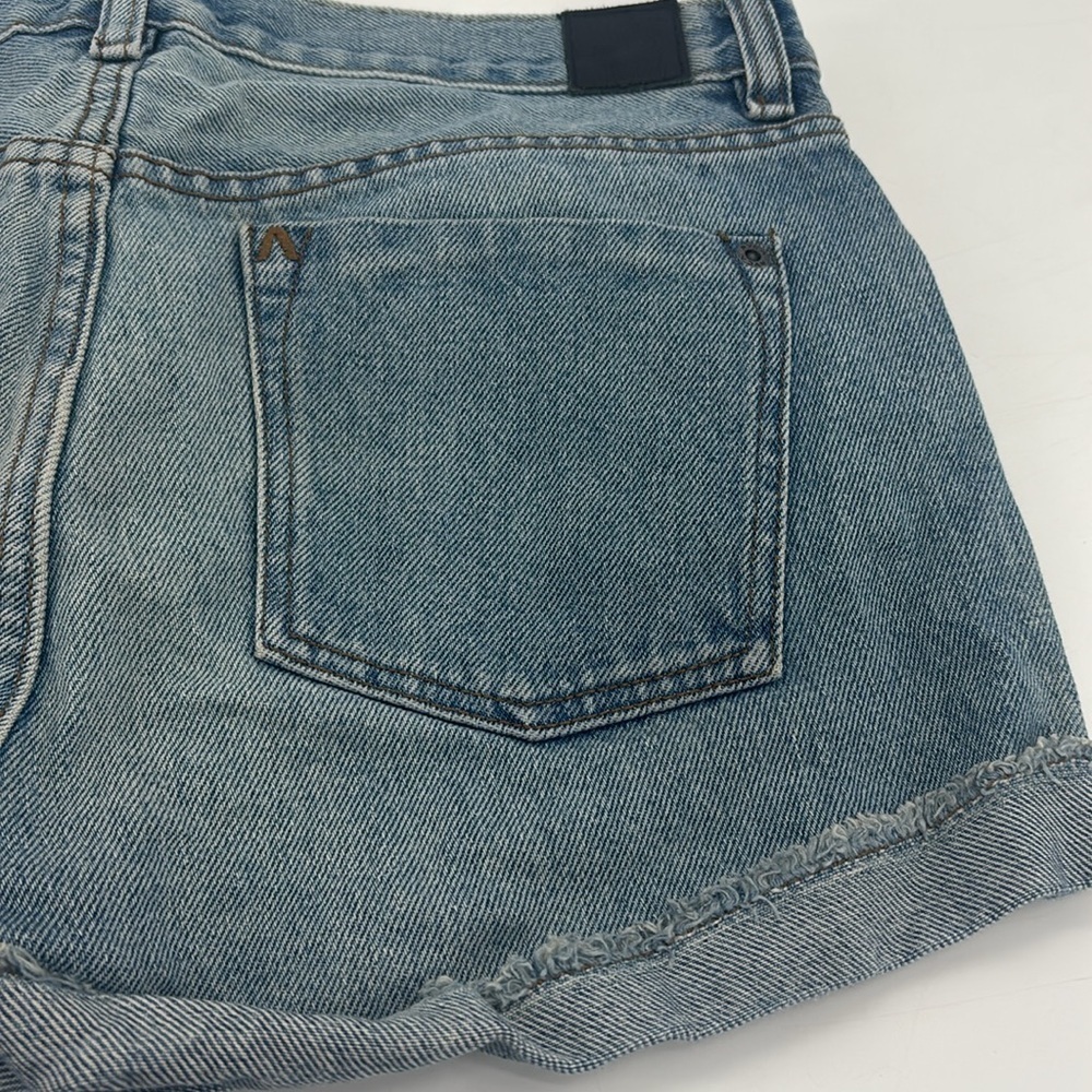 UEC RVCA high rise denim shirts size 28 - Picture 8 of 11